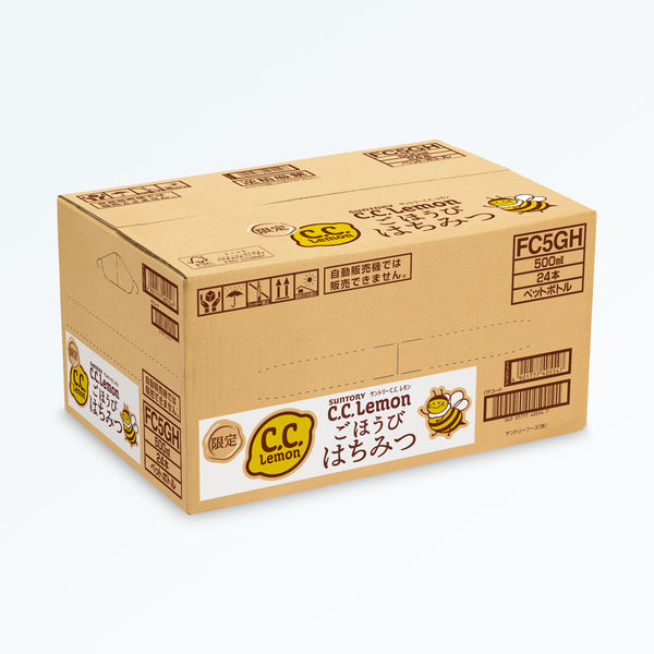 サントリー C.C.レモン ごほうびはちみつ 500ml 1箱（24本入