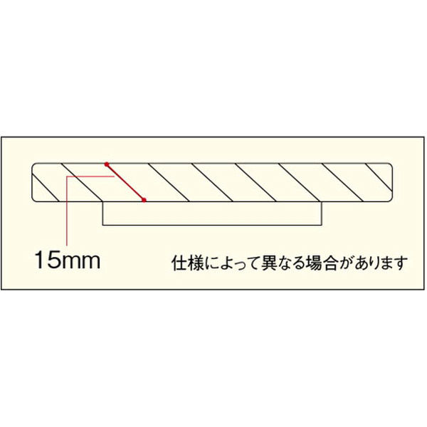 柳瀬（株） ユニＴＯＰ１５ TOP50A4 50X10 A60 1セット(10個入)（直送