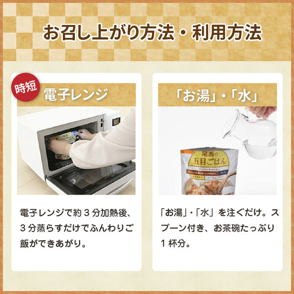 20食セット】尾西のレンジプラス ドライカレー アルファ米 時短