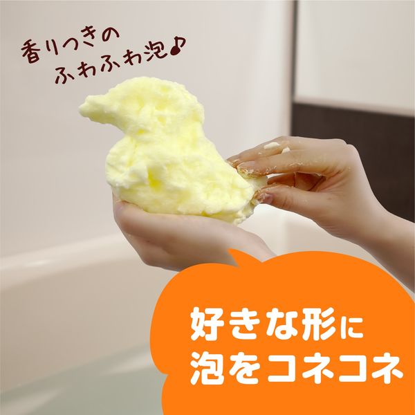 アース製薬 温泡 ONPO Kids 遊べる入浴 あわっぴー ミカンの香り ふんわり黄色の泡 160mL 5個セット