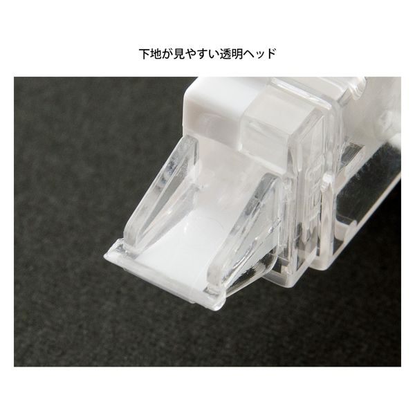 ✨新品未使用☆修正テープ 5mx5mm 12本　大容量 白 デザインフィル XS 修正テープ 5mm幅×4.2m巻 白A 35515006 1