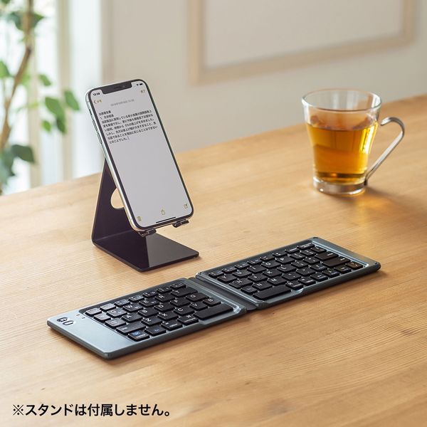 サンワサプライ 折りたたみ式Bluetoothキーボード SKB-BT30BK 1個