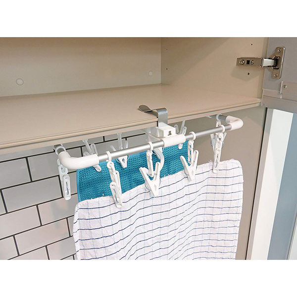 東和産業 LDキッチン小物ハンガー セット:5個入 746818 セット:5