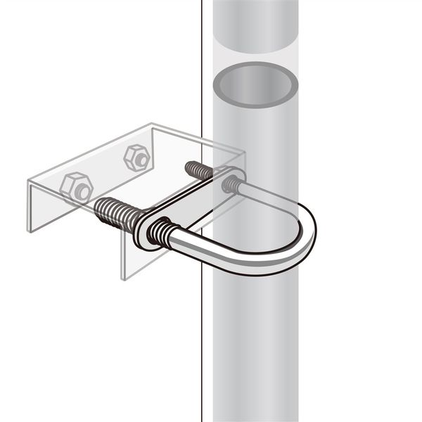 和気産業 Uボルトセット 5/16×60mm BS-166 1セット(10個)（直送品