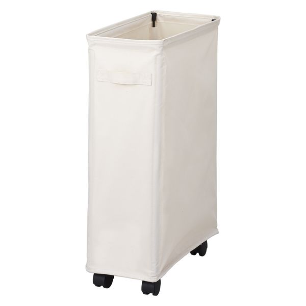 パール金属 ランドリーバスケット 34L ベージュ N-7892 1個 - アスクル