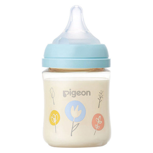 ピジョン 母乳実感プラ 160ml（Flower） 哺乳瓶 - アスクル
