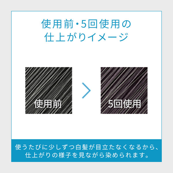 メンズビゲン カラーリンス アッシュブラック 160g 白髪隠し・シャンプー後・トリートメント成分配合 ホーユー - アスクル