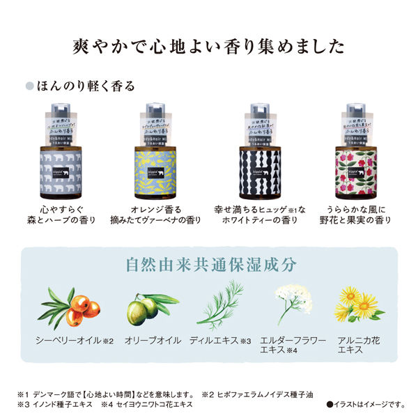 kippis（キッピス） 香るボディと髪のミスト 心やすらぐ森とハーブの香り 95mL ダリヤ アンナドンナ - アスクル