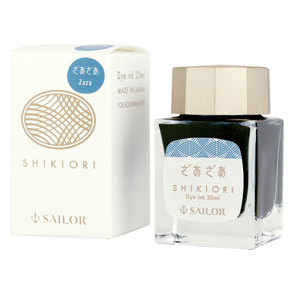 セーラー万年筆 万年筆用ボトルインク SHIKIORI(四季織)雨音 セーラー万年筆 万年筆用ボトルインク SHIKIORI(四季織)雨音