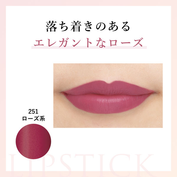 【人気ショップが最安値挑戦！】 ちふれ化粧品 アスクル - 251（ローズ系） リップスティックY 口紅