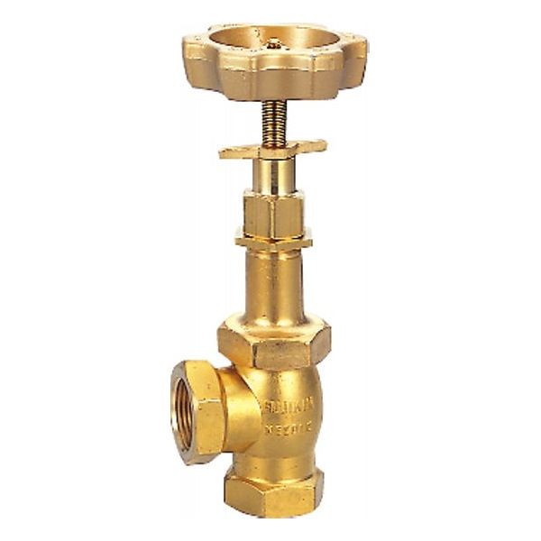 フジキン ニードルバルブ|ニードルバルブ(黄銅製) HD・DUE DUEー12BーR 1個（直送品）