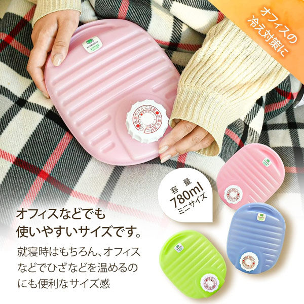 土井金属 mini湯たんぽ エコナノ ピンク (1セット:3個入
