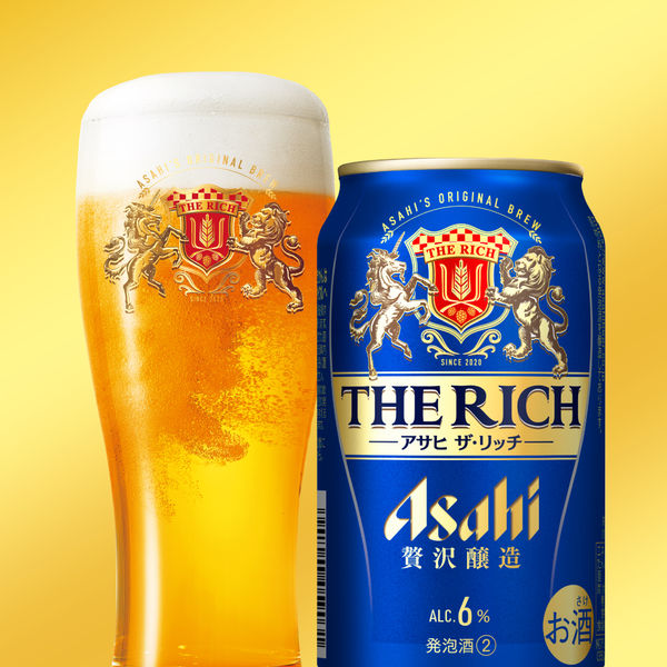 新ジャンル 第3のビール アサヒ ザ・リッチ 350ml 缶 2箱 （48本