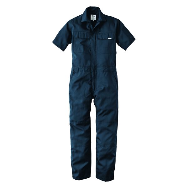GRACE ENGINEER'S】 GE-635サマーライトツナギ(半袖) ネイビー 3L 635