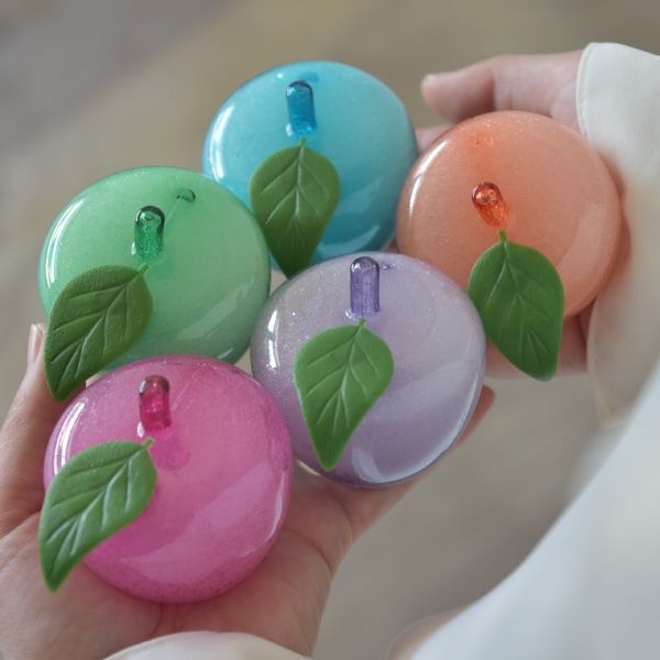 ハッピートーク トルマリンゴPastel ピンク ケース 日本製 TRP-PNK-C 1