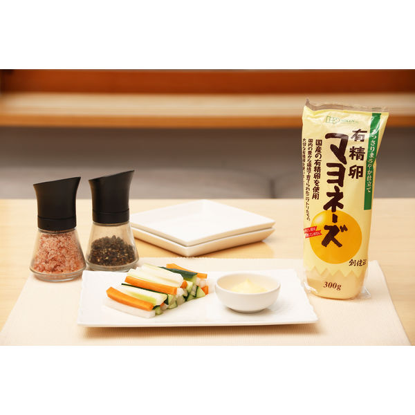 ★創健社　有精卵マヨネーズ300g  5本セット★ Amazon.co.jp: [創健社] 有精卵 マヨネーズ あっさり まろやか