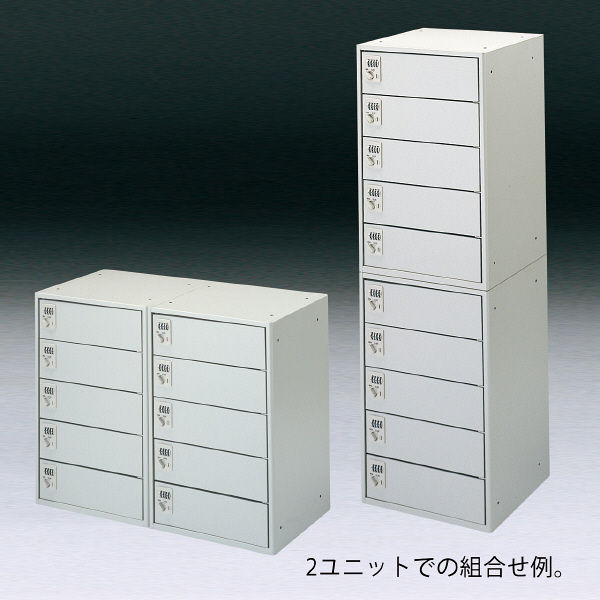 サンワサプライ ノートパソコン収納キャビネット 幅450×奥行400×高さ