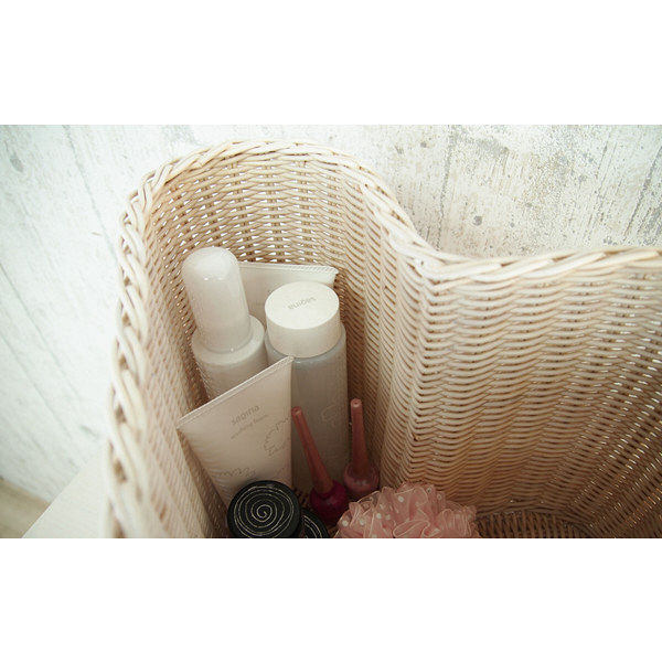 ハートラタン Amazon.co.jp: サンフラワーラタン ハート型ラタンバスケット