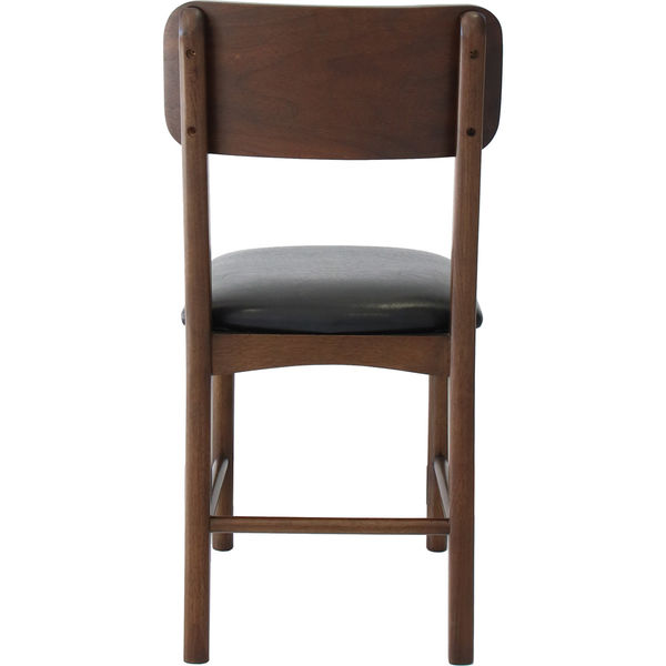 【軒先渡し】ヤマソロ ロージー ダイニングチェア ブラウン 1脚（直送品） ヤマソロ ブラウン オイルステイン風仕上げ ラッカー塗装