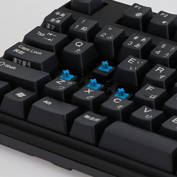 オウルテック Cherryメカニカルキースイッチ【青軸】採用 メカニカルキーボード OWL-KB109CBL2-BK 1個（直送品） - アスクル