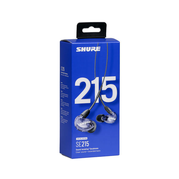 SHURE 高遮音性イヤホン SE215SPE-PL-A 1個（直送品） - アスクル