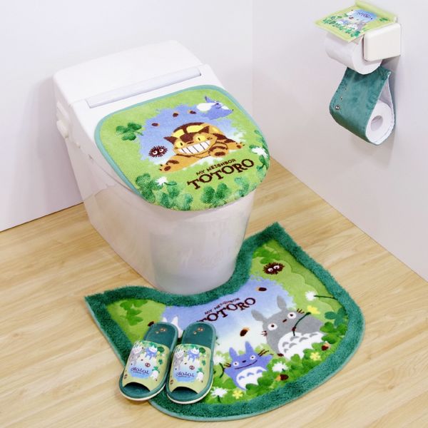 センコー となりのトトロ あおぞらどんぐり トイレマット 約58×60cm