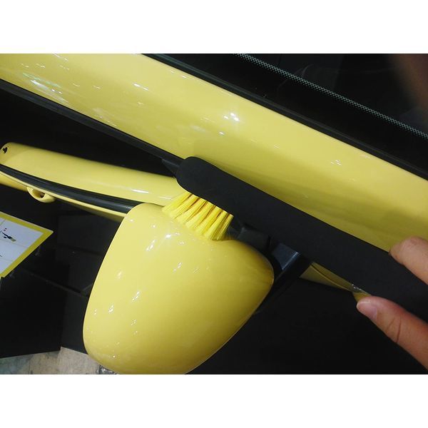 〔セット販売〕 カウゼル ハンディブラシ黄 HB-Y 1個〔×10セット〕