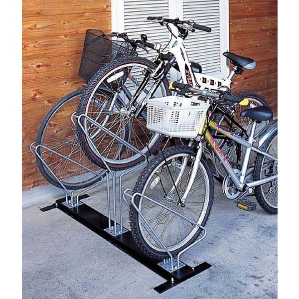 鈴木金属 国産サイクルスタンド3台用 4950010001299 1台 - アスクル
