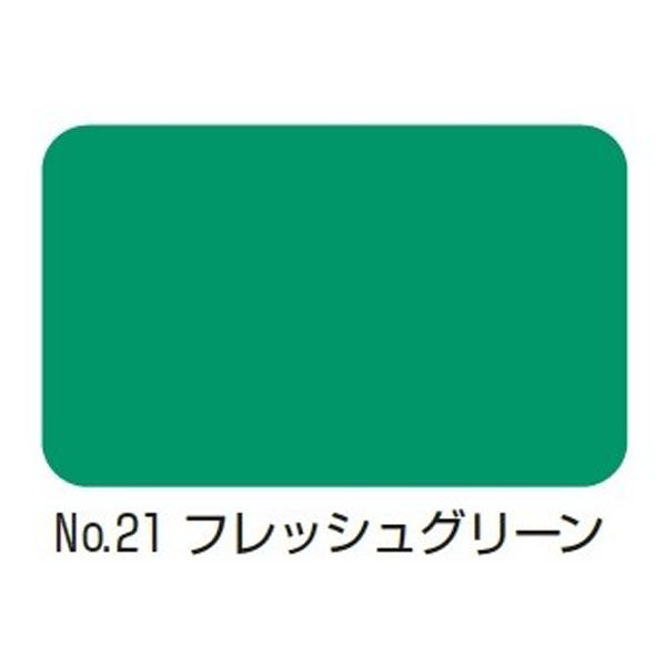 【業務用床塗料】水谷ペイント 水系ボウジンテックスアルファ　No.21フレッシュグリーン 5451-5421-170 1缶（15kg）（直送品）