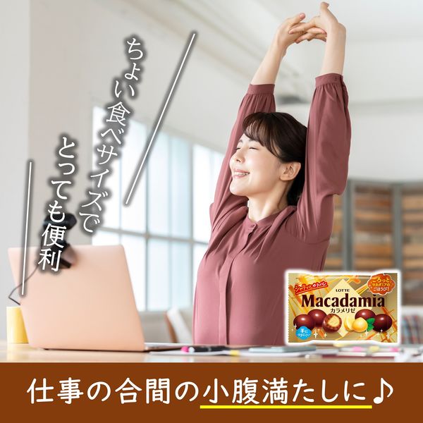 マカダミアチョコレートポップジョイ＜カラメリゼ＞ 1セット（1個×10） ロッテ チョコレート - アスクル