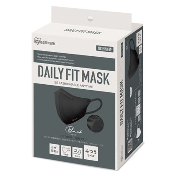 アイリスオーヤマ ＤＡＩＬＹ ＦＩＴ ＭＡＳＫ 立体 ふつう ３０枚入