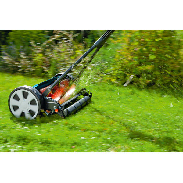 GARDENA 芝刈り機 手動 手押し式 40cm 鋏で刈り込むのと同様に
