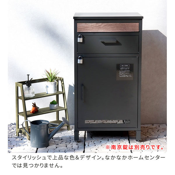 住まいスタイル ジョイ 宅配ボックス付ポスト 幅450×奥行415×高さ850mm