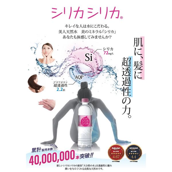 九州天然水シリカシリカ 500ml 1セット(48本) - アスクル 九州天然水シリカシリカ 500ml 1セット(48本) - アスクル