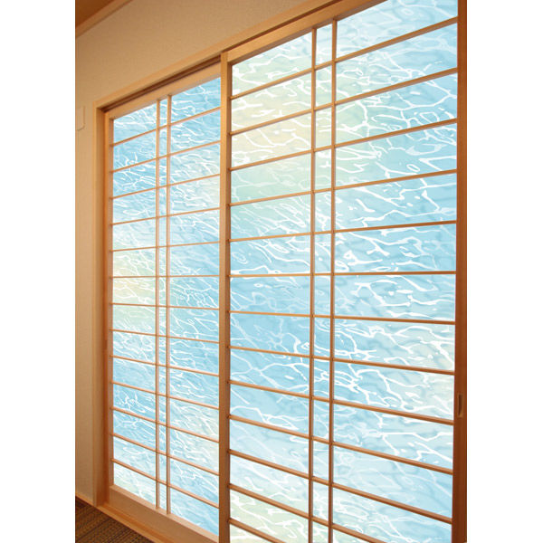 菊池襖紙工場 令和の障子紙 RS-012 さざなみ RS012 1セット（5枚入