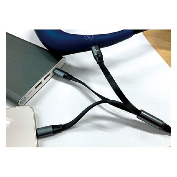 三和 3in1マルチ充電ケーブル OH-100-3 1ケース(3個)(直送品 三和 3in1マルチ充電ケーブル OH-100-3 1ケース(3個)(直送品