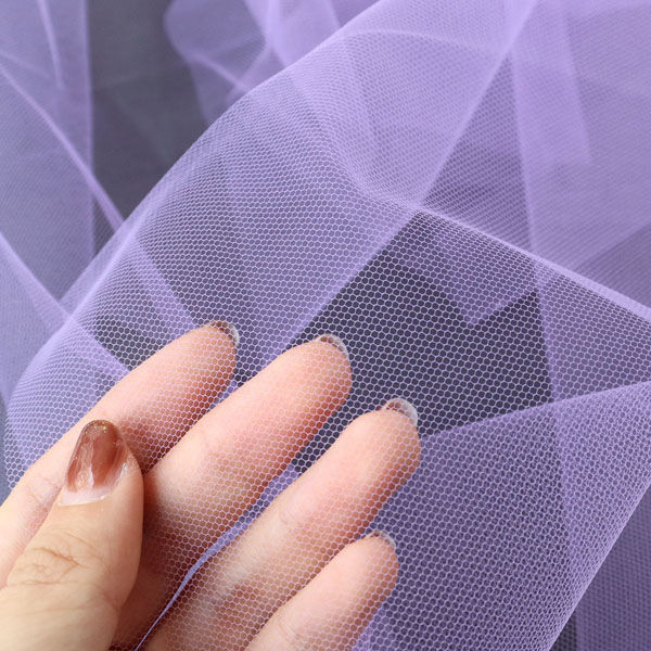 コスモテキスタイル ソフトチュール生地 巾115cm×(半折)4m切売カット