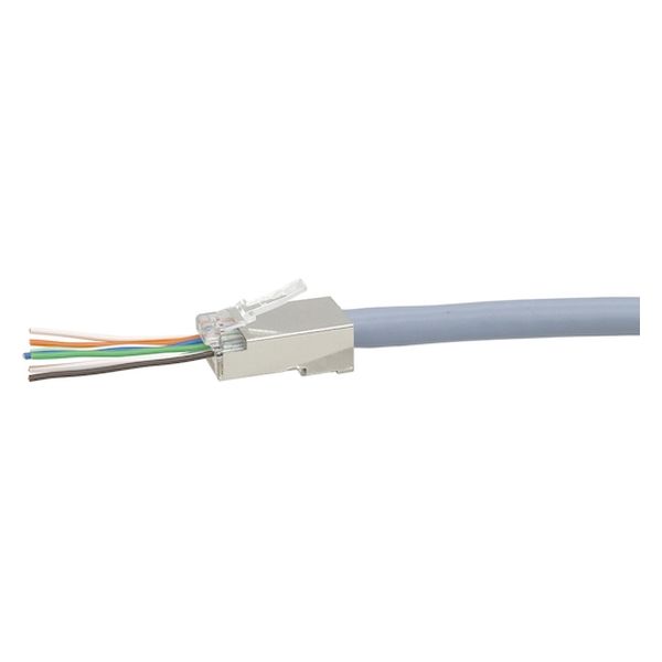 マーベル 貫通式モジュラープラグ CAT6A 25個入 MLA-6A25 1ケース(25個)（直送品）