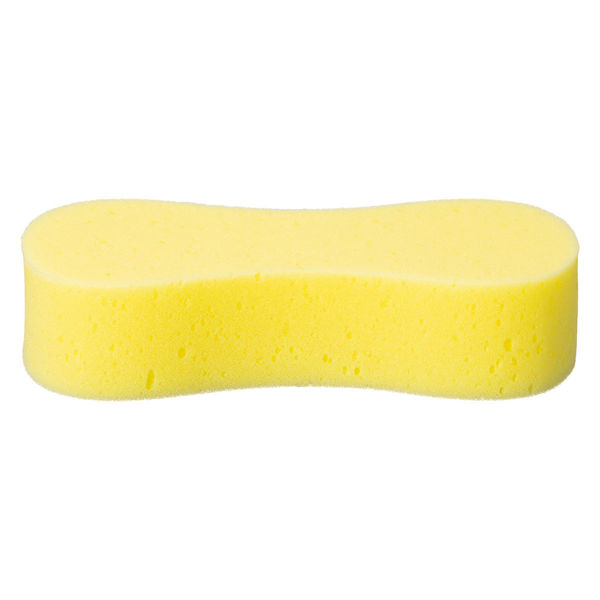 アスクル 現場のチカラ 洗車用スポンジ 圧縮タイプ 大 1個 オリジナル