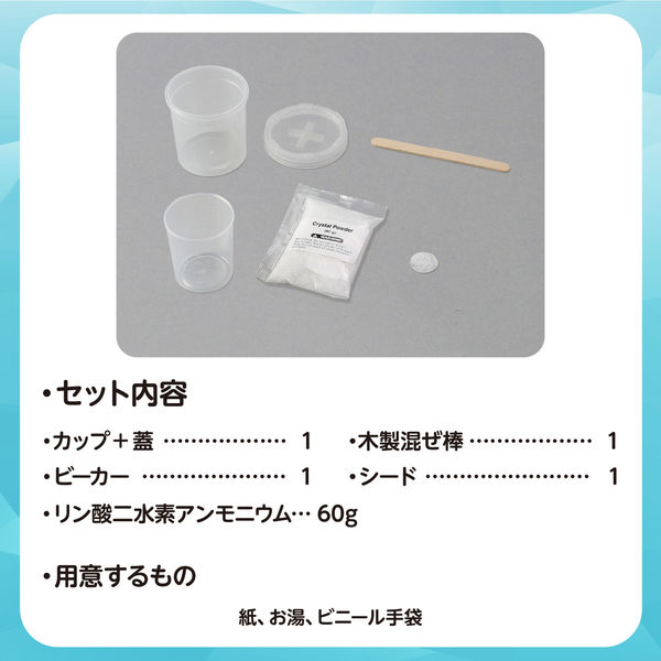 アーテック クリスタル結晶育成キット 11764 1セット（直送品