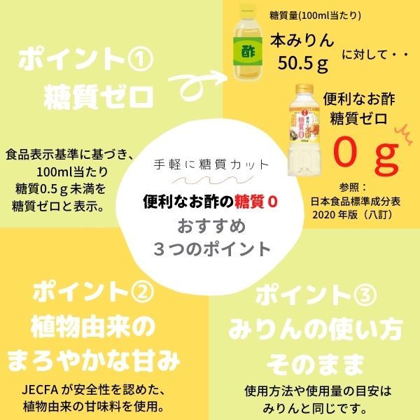 日の出 便利なお酢糖質ゼロ400mL 3本 キング醸造