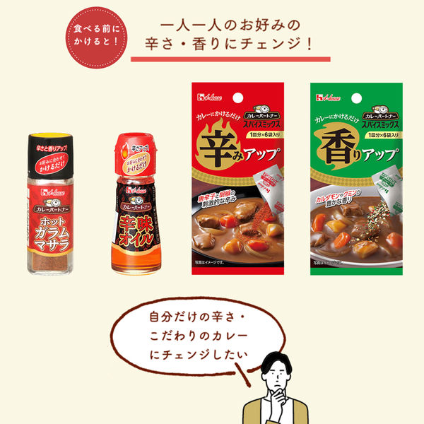 カレーパートナースパイスミックス 辛みアップ 3個 ハウス食品