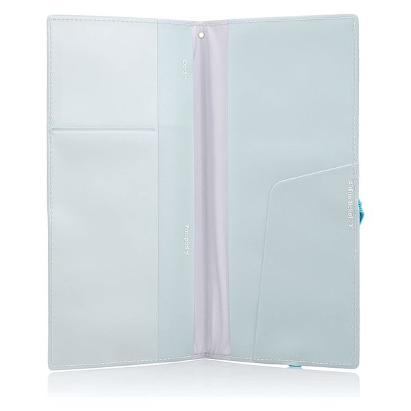 TTC コンサイス パスポートケース スキミングブロック ブルー