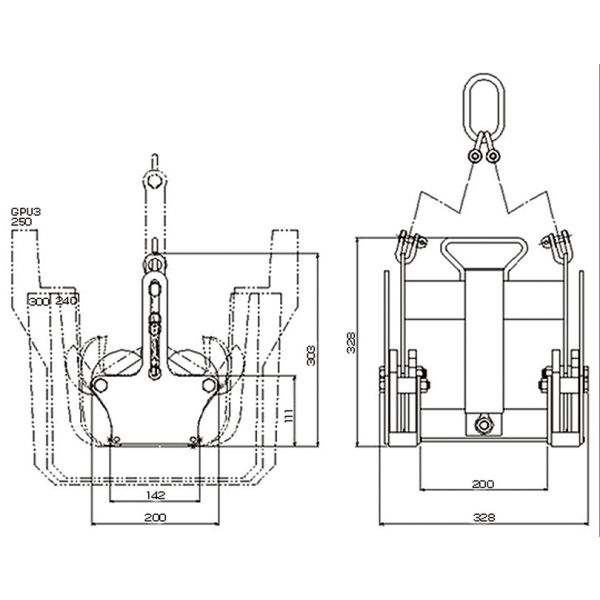 三木ネツレン ネツレン CU-TJ型 U字溝内張クランプ 全自動 600KG CU-TJ-600KG 1台（直送品） - アスクル