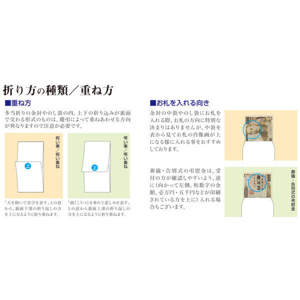 ササガワ タカ印 新金封 祝用 OA札紙 27-1800 5枚（1枚袋入×5枚箱入）（取寄品） - アスクル