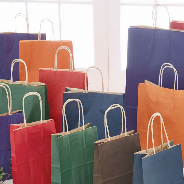 シモジマ 25チャームバッグ 21-12 未晒 オレンジC 003266305 1セット(1