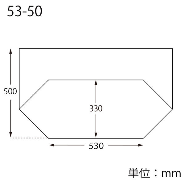 【ケース販売】HEIKO 亀底袋 Nクラフト袋 53-50 未晒無地 004020301 1ケース(100枚×1袋 合計100枚)（直送品）