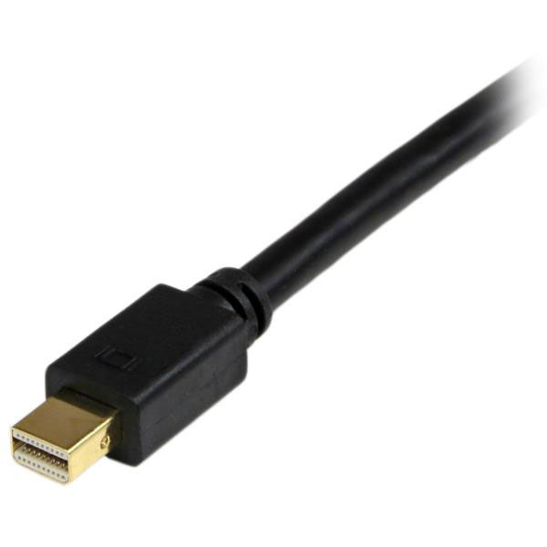 Startech.com 1.8m Mini DisplayPort-DVI変換ケーブル MDP2DVIMM6B 1個 - アスクル