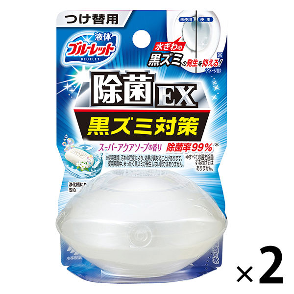 液体ブルーレット 除菌EX 付替用アソート 1パック（8個入）小林製薬