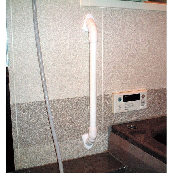 清水 いたわり お風呂手すり 600 4905637116420（直送品） - アスクル